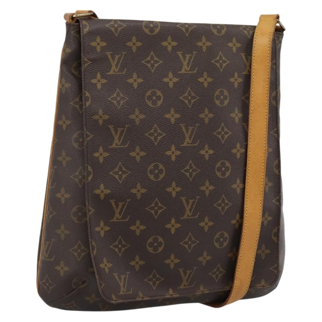 Louis Vuitton M51256 Musette Monogram Canvas Shoulder Bag: Louis Vuitton M51256 Musette Monogram Canvas Shoulder Bag A Louis Vuitton Musette shoulder bag in Monogram Canvas, made in France. The bag features the classic Monogram color and comes in a shoulder b