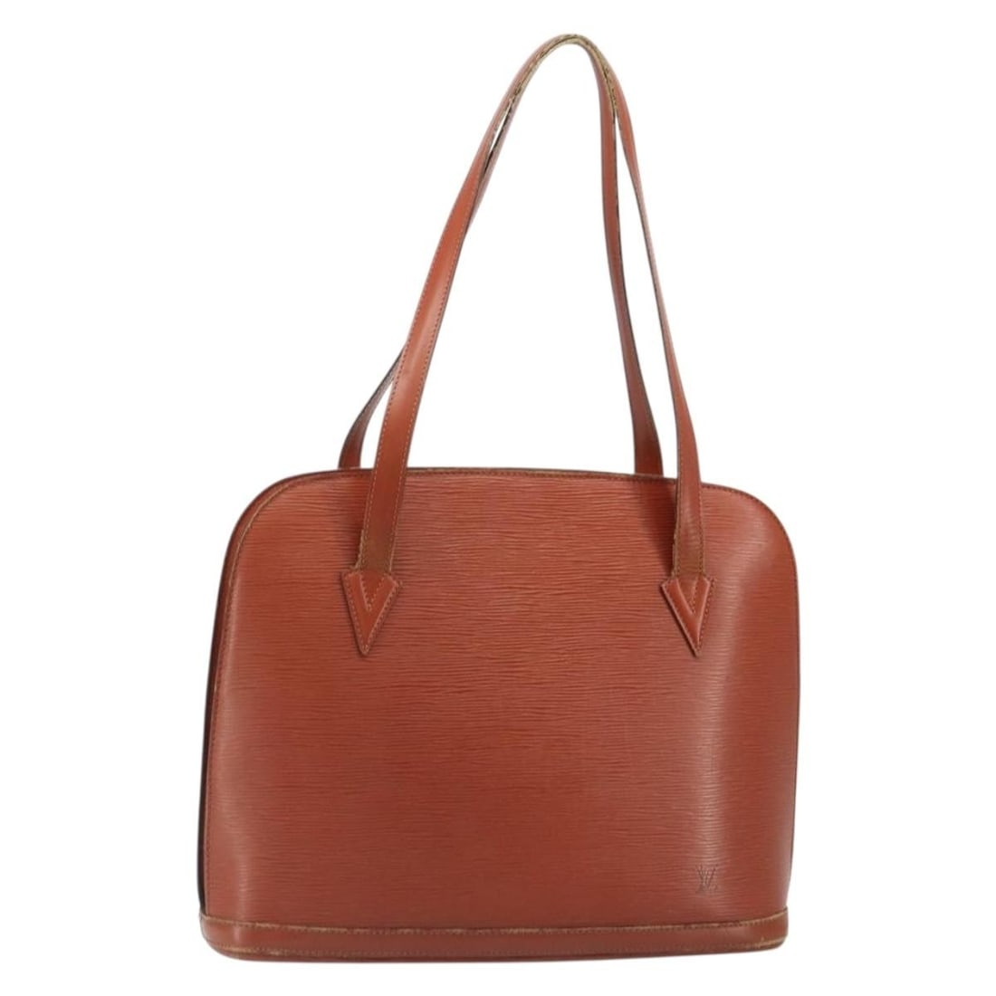 Louis Vuitton M52283 Lussac Brown Epi Leather Shoulder Bag: Louis Vuitton M52283 Lussac Brown Epi Leather Shoulder Bag Louis Vuitton Lussac shoulder bag in brown Epi leather. This women's bag is made in France and features a structured shoulder bag silhouette 