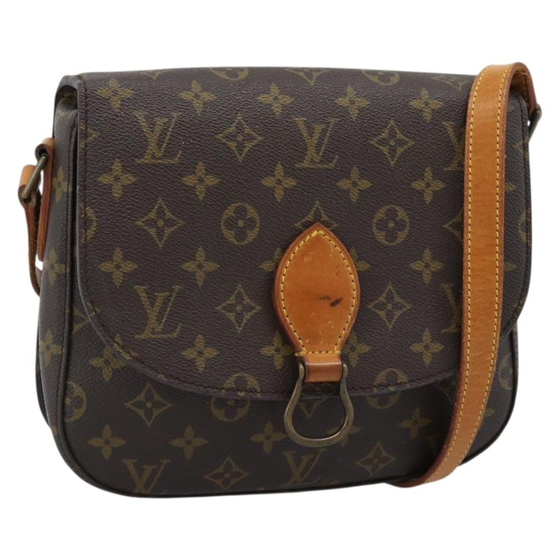 Louis Vuitton Saint Cloud GM Monogram Canvas Shoulder Bag M51242: Louis Vuitton Saint Cloud GM Monogram Canvas Shoulder Bag M51242 Louis Vuitton Saint Cloud GM shoulder bag in Monogram canvas, model M51242, made in France. This women's shoulder bag is offered withou