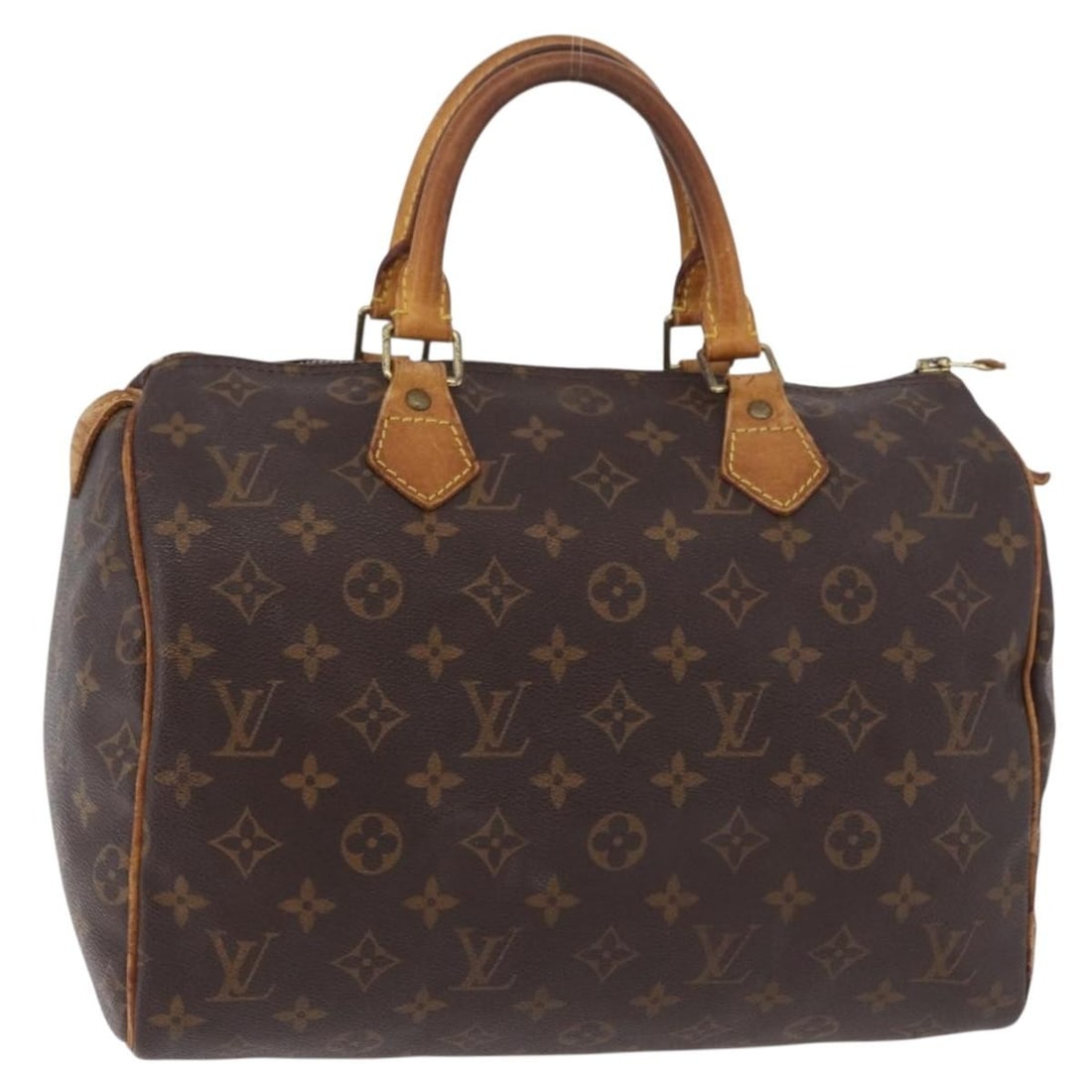 Louis Vuitton M41526 Speedy 30 Monogram Canvas Handbag: Louis Vuitton M41526 Speedy 30 Monogram Canvas Handbag Louis Vuitton Speedy 30 handbag in Monogram canvas, model M41526, made in France. This women's handbag is offered as the item only; box and dust 