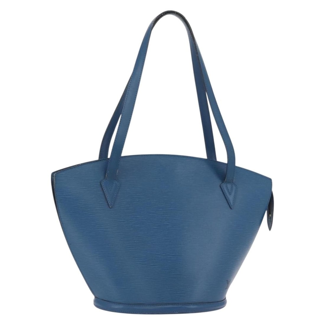 Louis Vuitton M52275 Saint Jacques Blue Epi Leather Shoulder Bag: Louis Vuitton M52275 Saint Jacques Blue Epi Leather Shoulder Bag Louis Vuitton Epi Saint Jacques shopping shoulder bag in blue Epi leather. Made in France, with product number M52275 and serial number