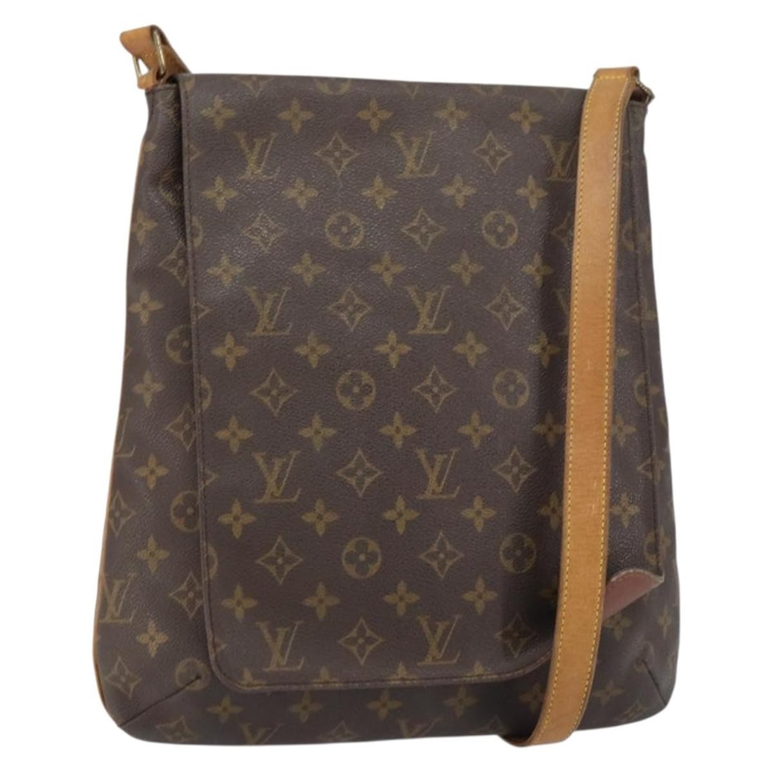 Louis Vuitton Musette Tango Monogram Canvas Shoulder Bag M51388: Louis Vuitton Musette Tango Monogram Canvas Shoulder Bag M51388 Louis Vuitton Monogram Musette Tango Long Strap Shoulder Bag in Monogram Canvas, made in France. This shoulder bag features a long adjus