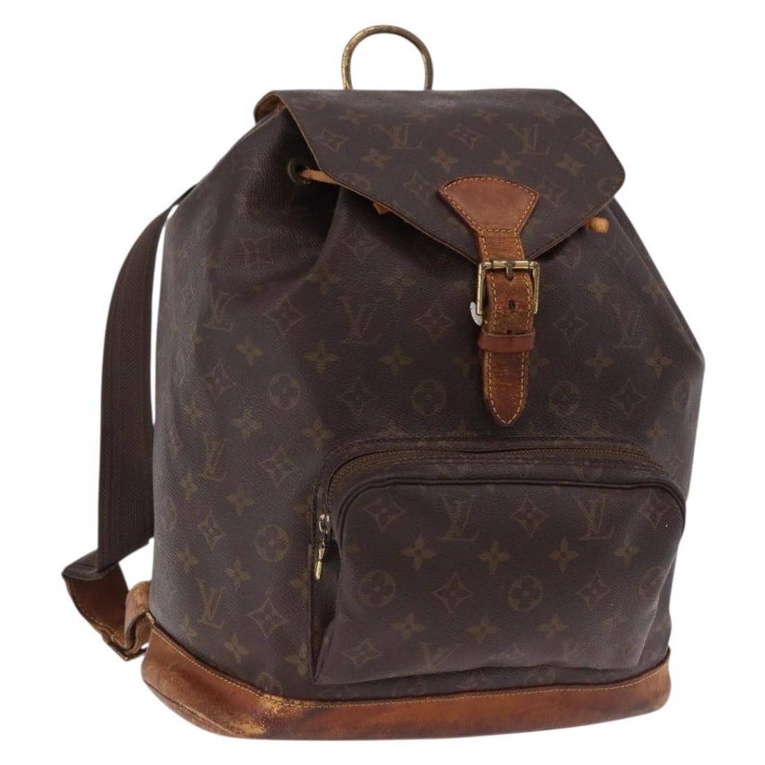 Louis Vuitton M51135 Montsouris GM Monogram Canvas Backpack: Louis Vuitton M51135 Montsouris GM Monogram Canvas Backpack Louis Vuitton Monogram Montsouris GM Backpack in Monogram Canvas, made in France. This backpack features the Monogram color and comes with t