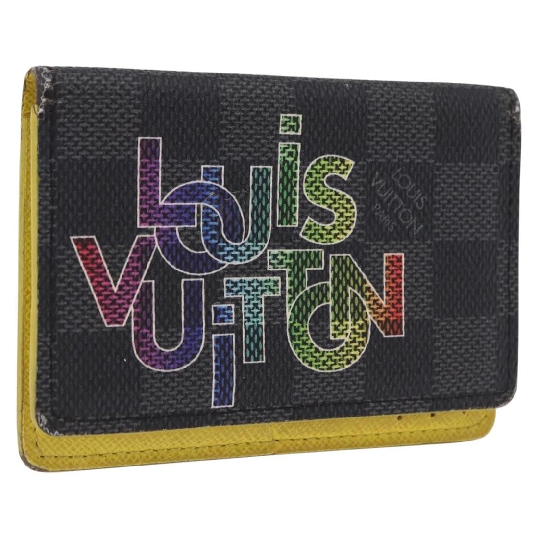 Louis Vuitton N60302 Portefeuille Multiples bifold wallet Damier Graphite canvas: Louis Vuitton N60302 Portefeuille Multiples bifold wallet Damier Graphite canvas This Louis Vuitton Damier Graphite bifold wallet is crafted from Damier Graphite canvas and made in France. It features