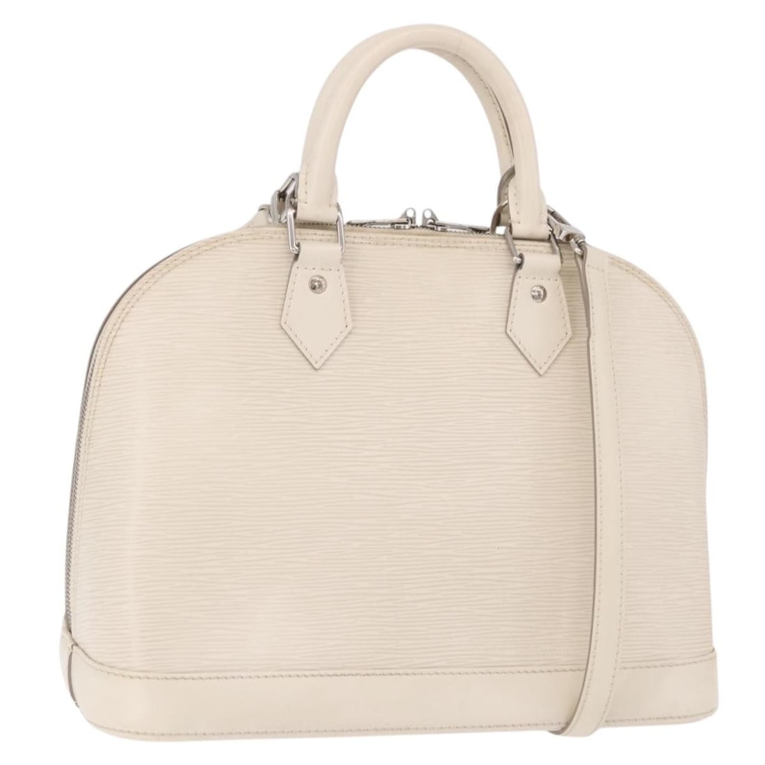 Louis Vuitton M4030J Alma PM Epi Leather Handbag Yvoire White (1 of 18)