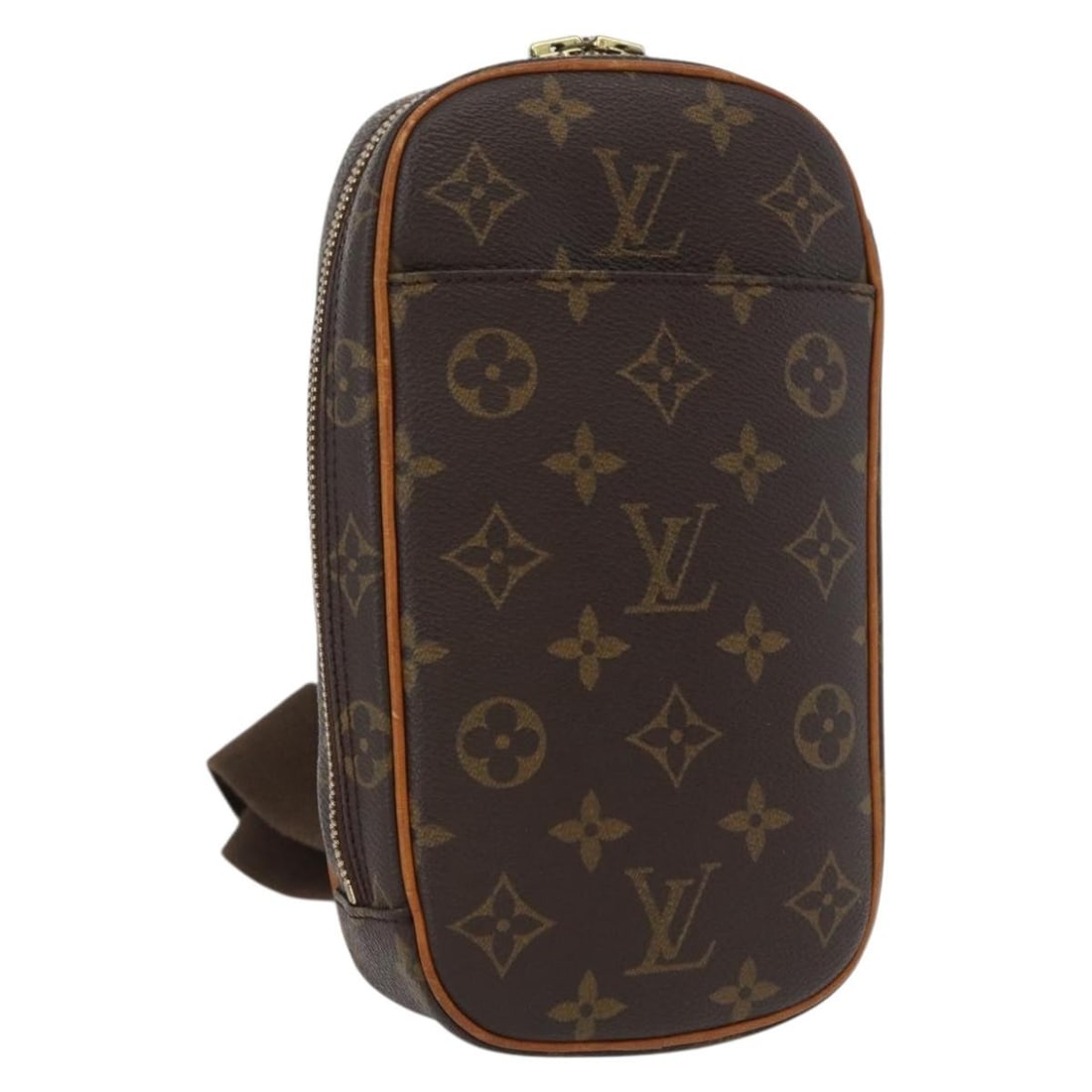Louis Vuitton M51870 Pochette Gange Monogram Canvas Shoulder Bag: Louis Vuitton M51870 Pochette Gange Monogram Canvas Shoulder Bag Louis Vuitton Monogram Pochette Gange shoulder bag in Monogram Canvas, made in Spain. This women's shoulder bag measures approximately 