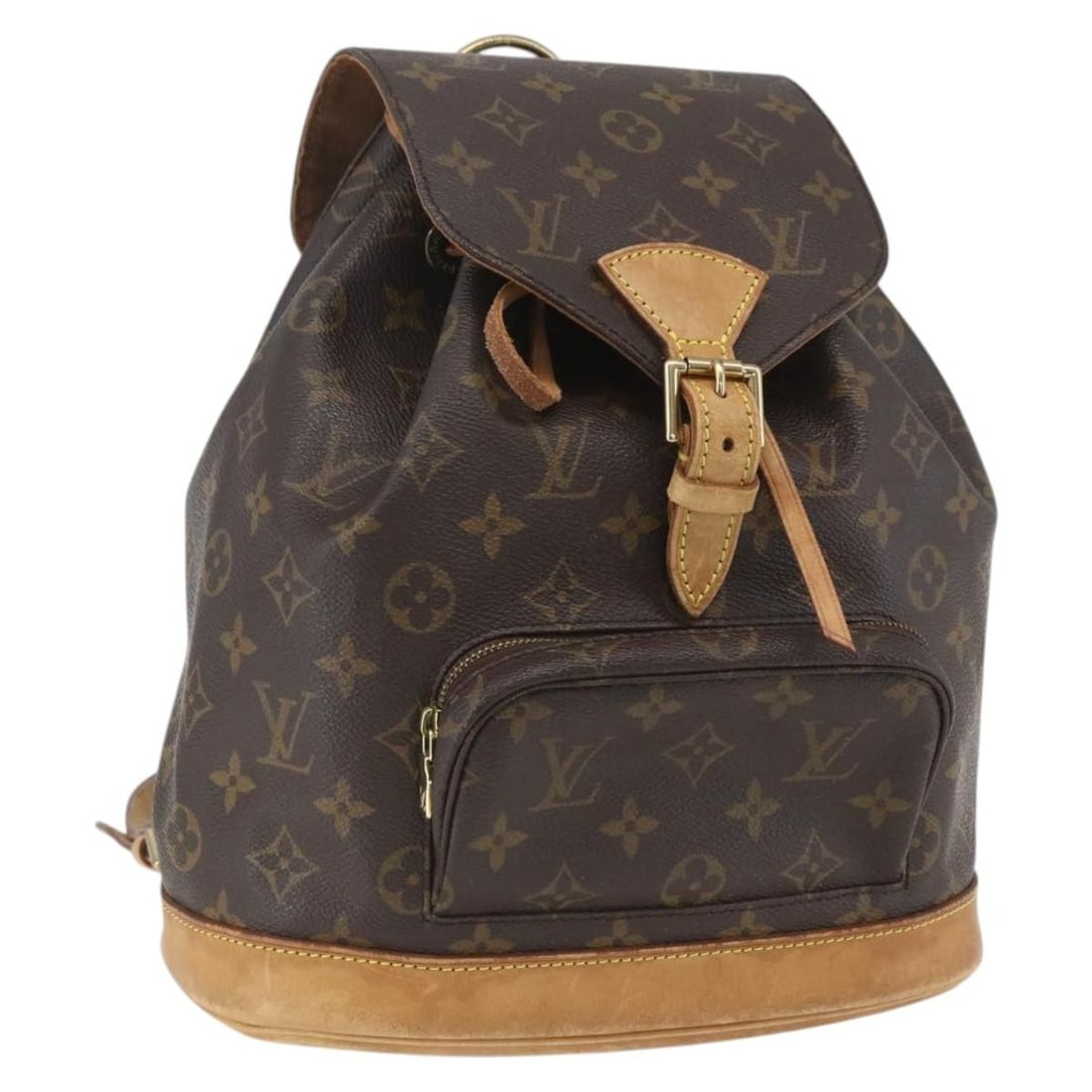 Louis Vuitton Montsouris MM Monogram Canvas Womens Backpack M51136 France: Louis Vuitton Montsouris MM Monogram Canvas Womens Backpack M51136 France This Louis Vuitton Montsouris MM Backpack features the iconic Monogram canvas and is designed for women. The bag was made in F