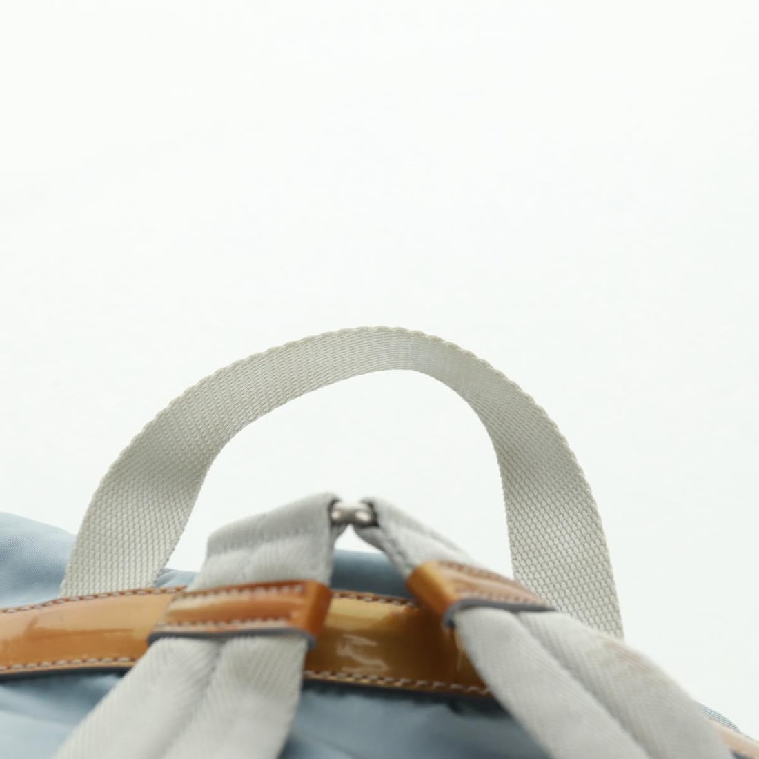 Prada nylon light blue silver backpack Italy - 15