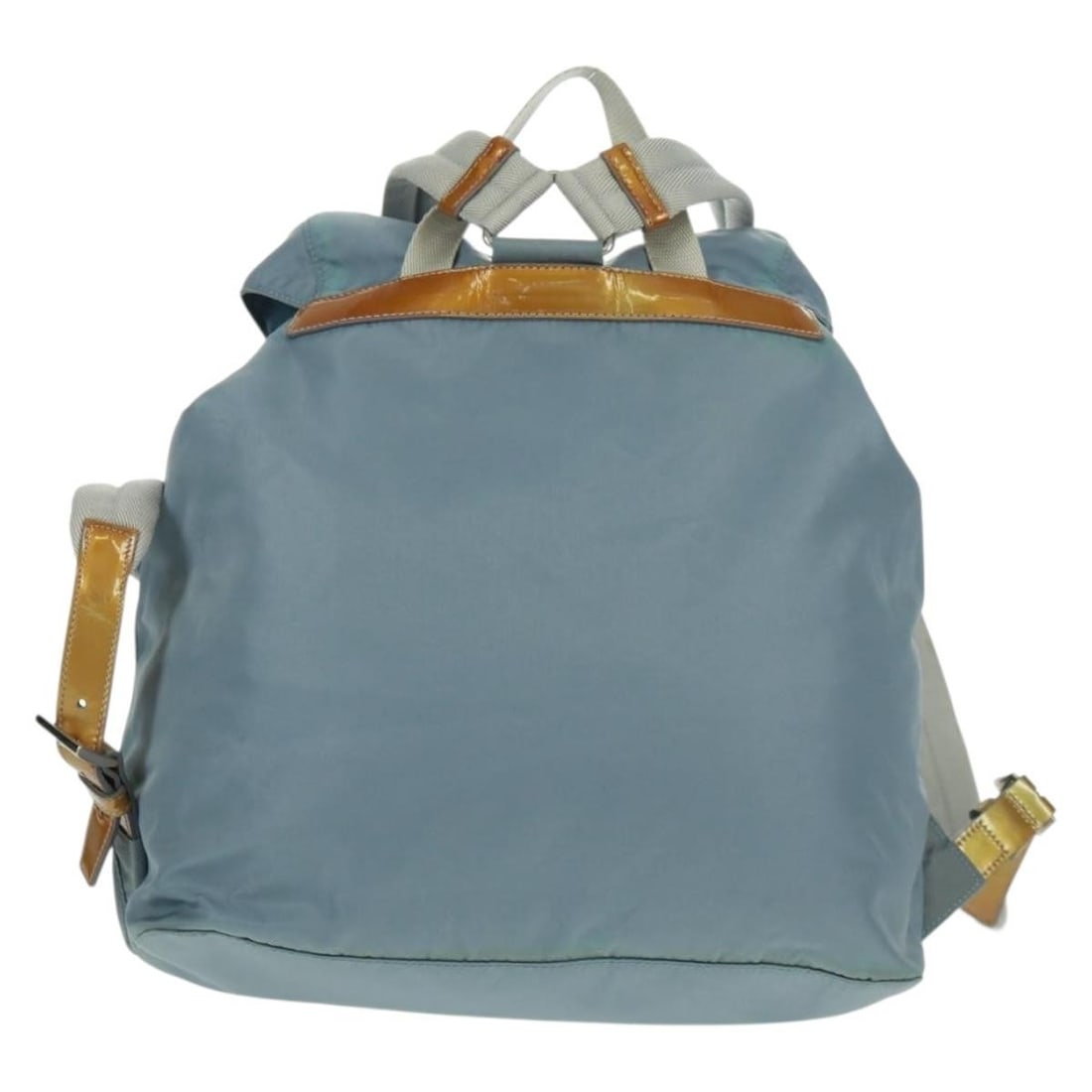 Prada nylon light blue silver backpack Italy - 2