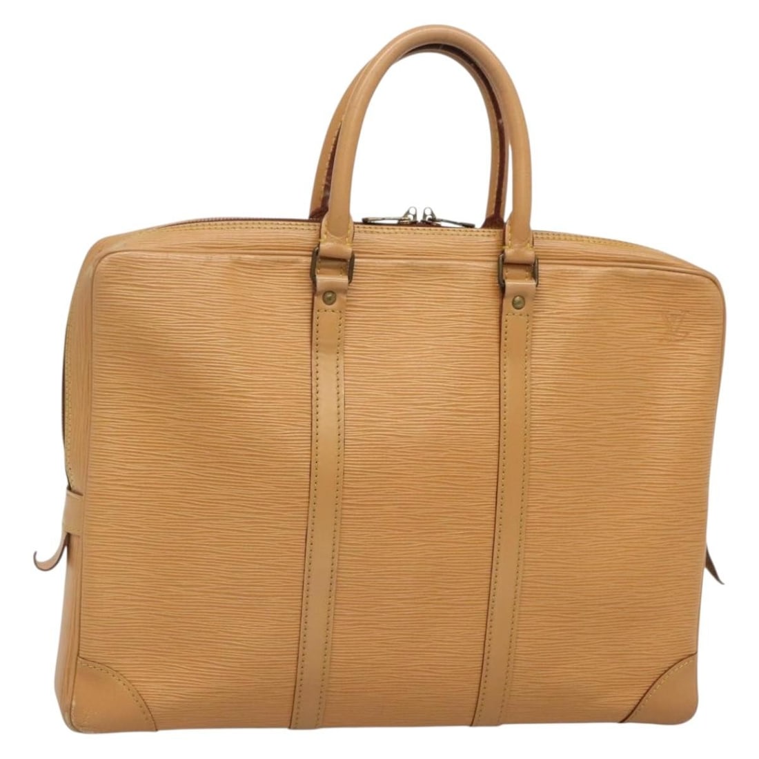 Louis Vuitton Epi Leather Business Bag Winnipeg Beige: Louis Vuitton Epi Leather Business Bag Winnipeg Beige This Louis Vuitton Epi Porte Documents Voyage Bag in Winnipeg Beige is crafted from durable Epi leather and designed for business use. The bag fea