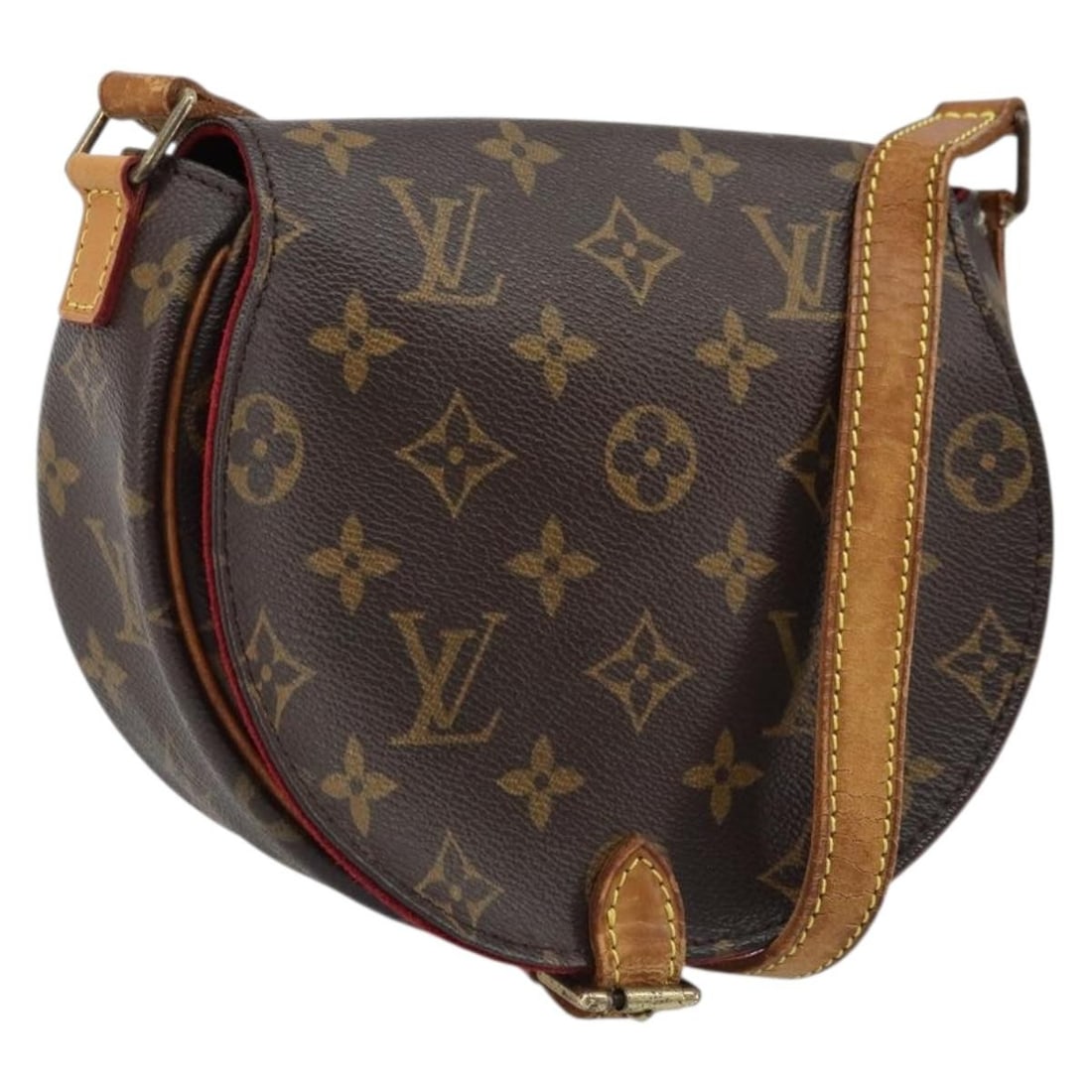 Louis Vuitton Tambourine M51179 Monogram Canvas Shoulder Bag: Louis Vuitton Tambourine M51179 Monogram Canvas Shoulder Bag Louis Vuitton Monogram Tambourine Shoulder Bag in Monogram Canvas, made in France. This shoulder bag features a shoulder strap and the list