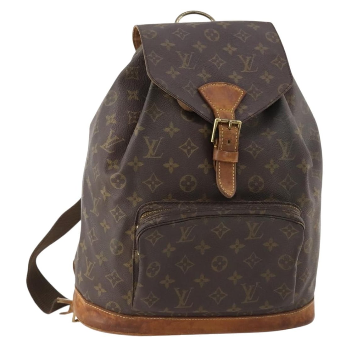 Louis Vuitton M51135 Montsouris GM Monogram Canvas Backpack: Louis Vuitton M51135 Montsouris GM Monogram Canvas Backpack A Louis Vuitton Montsouris GM backpack in Monogram Canvas with the classic Monogram colorway. Made in France, this style is identified by pr