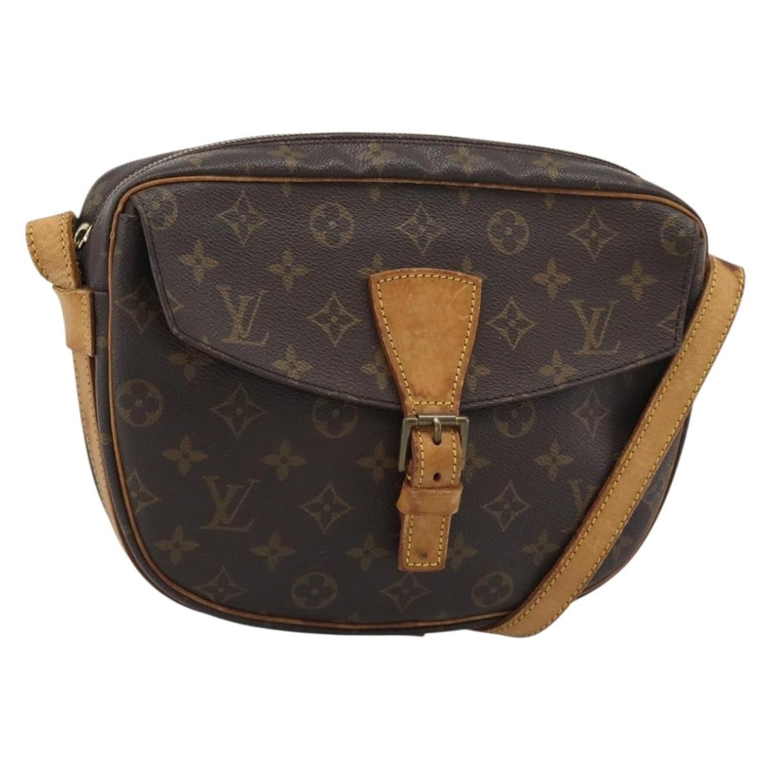 Louis Vuitton M51225 Jeune Fille GM Monogram Canvas Shoulder Bag: Louis Vuitton M51225 Jeune Fille GM Monogram Canvas Shoulder Bag Louis Vuitton Monogram Jeune Fille GM shoulder bag in Monogram Canvas, made in France. The bag measures approximately W26 x H20 x D6 cm