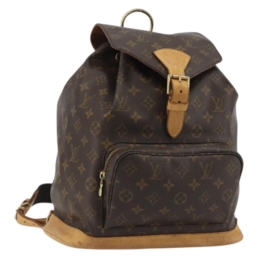 Louis Vuitton M51135 Montsouris GM Monogram Canvas Backpack: Louis Vuitton M51135 Montsouris GM Monogram Canvas Backpack Louis Vuitton Monogram Montsouris GM backpack in Monogram Canvas, made in France. This women's backpack is identified by product number M511