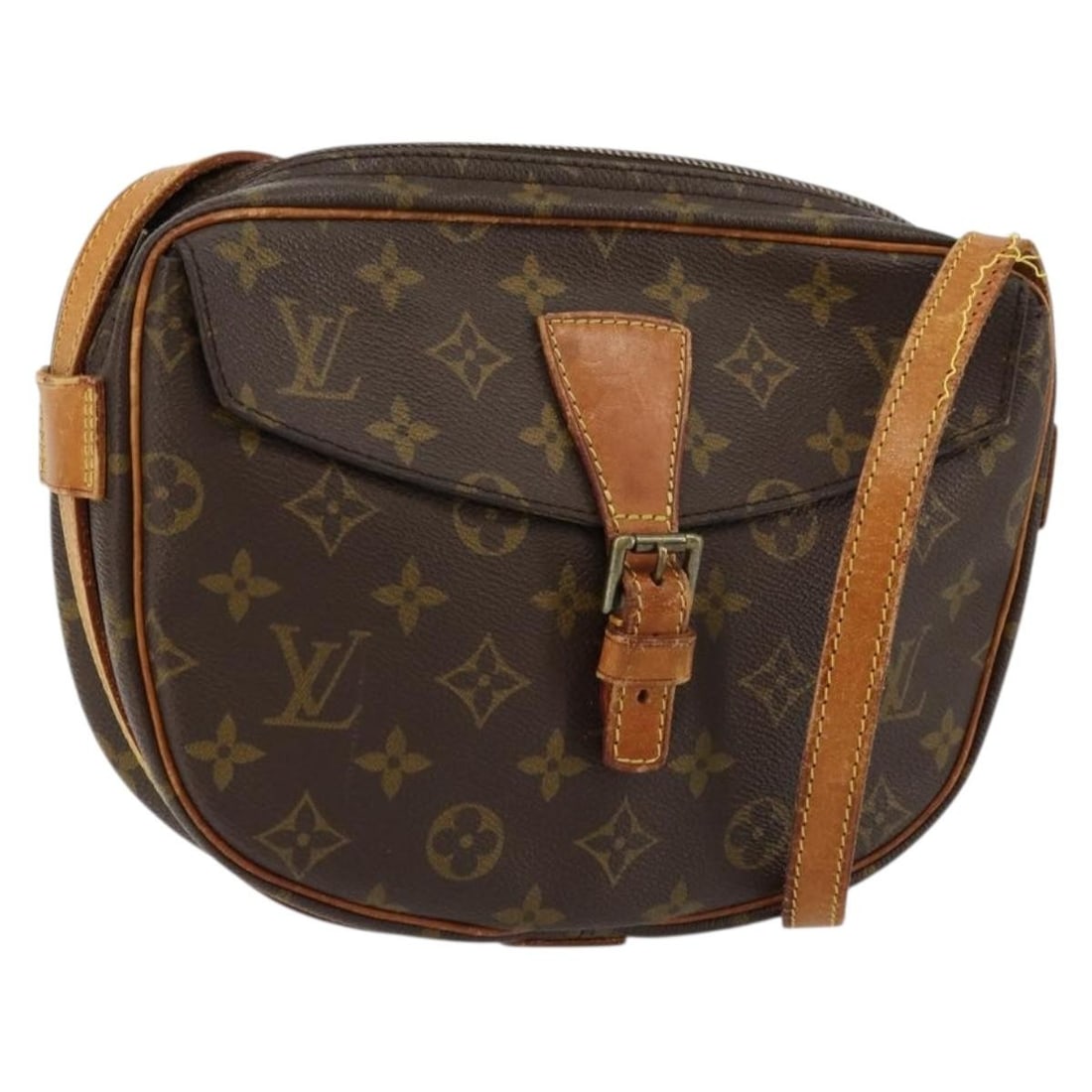 Louis Vuitton M51226 Jeune Fille MM Monogram Canvas Shoulder Bag: Louis Vuitton M51226 Jeune Fille MM Monogram Canvas Shoulder Bag Louis Vuitton Monogram Jeune Fille MM shoulder bag in Monogram Canvas, made in France. The bag features a shoulder strap with a drop of