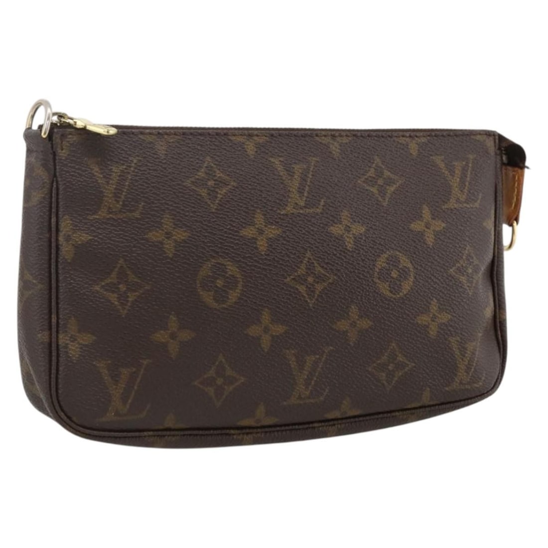 Louis Vuitton M51980 Monogram Canvas Accessory Pouch France: Louis Vuitton M51980 Monogram Canvas Accessory Pouch France Louis Vuitton Monogram Pochette Accessoires pouch in Monogram Canvas, made in France. This accessory pouch measures approximately W21 cm x H
