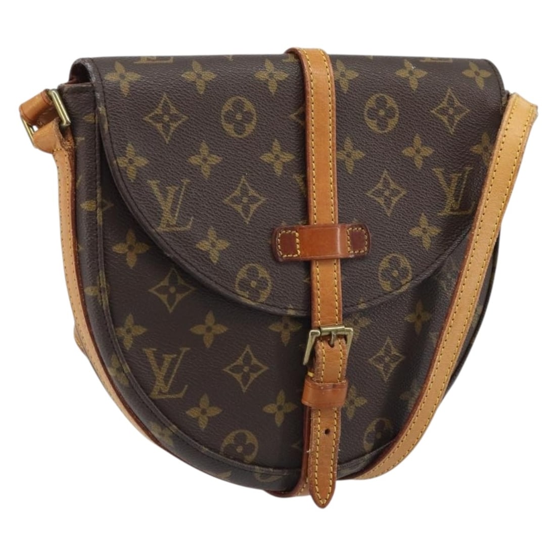 Monogram Canvas Chantilly MM Shoulder Bag by Louis Vuitton M51233: Monogram Canvas Chantilly MM Shoulder Bag by Louis Vuitton M51233 This is a Louis Vuitton Monogram Chantilly MM shoulder bag crafted from the signature monogram canvas. The bag features a classic mono