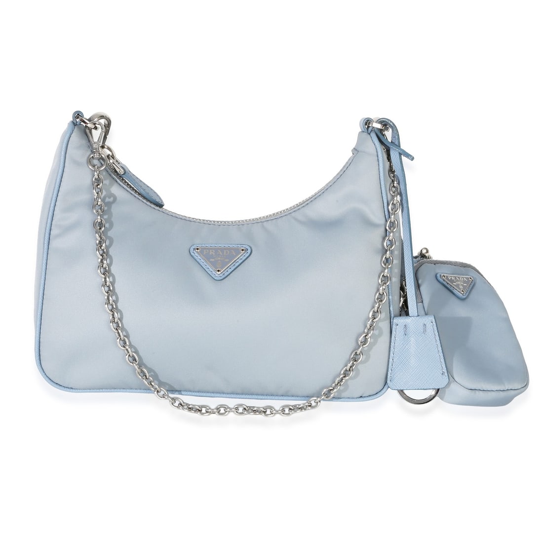 Prada Re-Edition 2005 Blue Nylon Crossbody Bag (1 of 9)