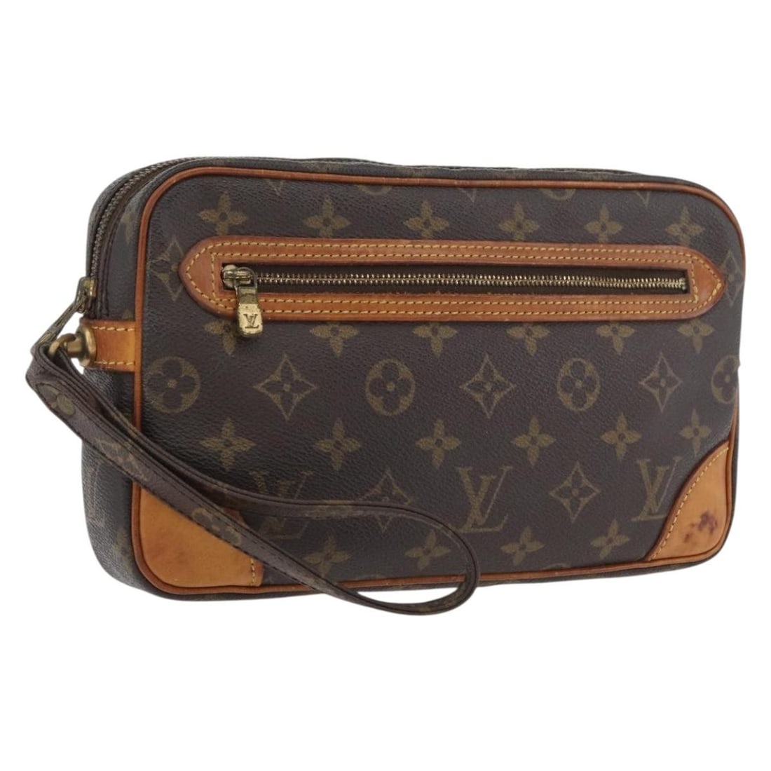 Louis Vuitton Marly Dragonne GM Monogram Canvas Women's Clutch M51825: Louis Vuitton Marly Dragonne GM Monogram Canvas Women's Clutch M51825 This LOUIS VUITTON Monogram Marly Dragonne GM Clutch Bag features the iconic monogram canvas exterior and is designed for women. T