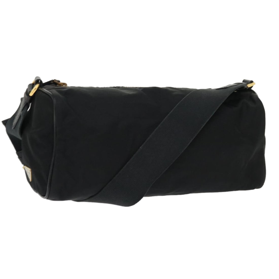 PRADA Black Nylon Shoulder Bag for Women Made in Italy: PRADA Black Nylon Shoulder Bag for Women Made in Italy Prada shoulder bag in black nylon, made in Italy. Designed for women, it features a compact profile with a shoulder strap drop of approximately 9