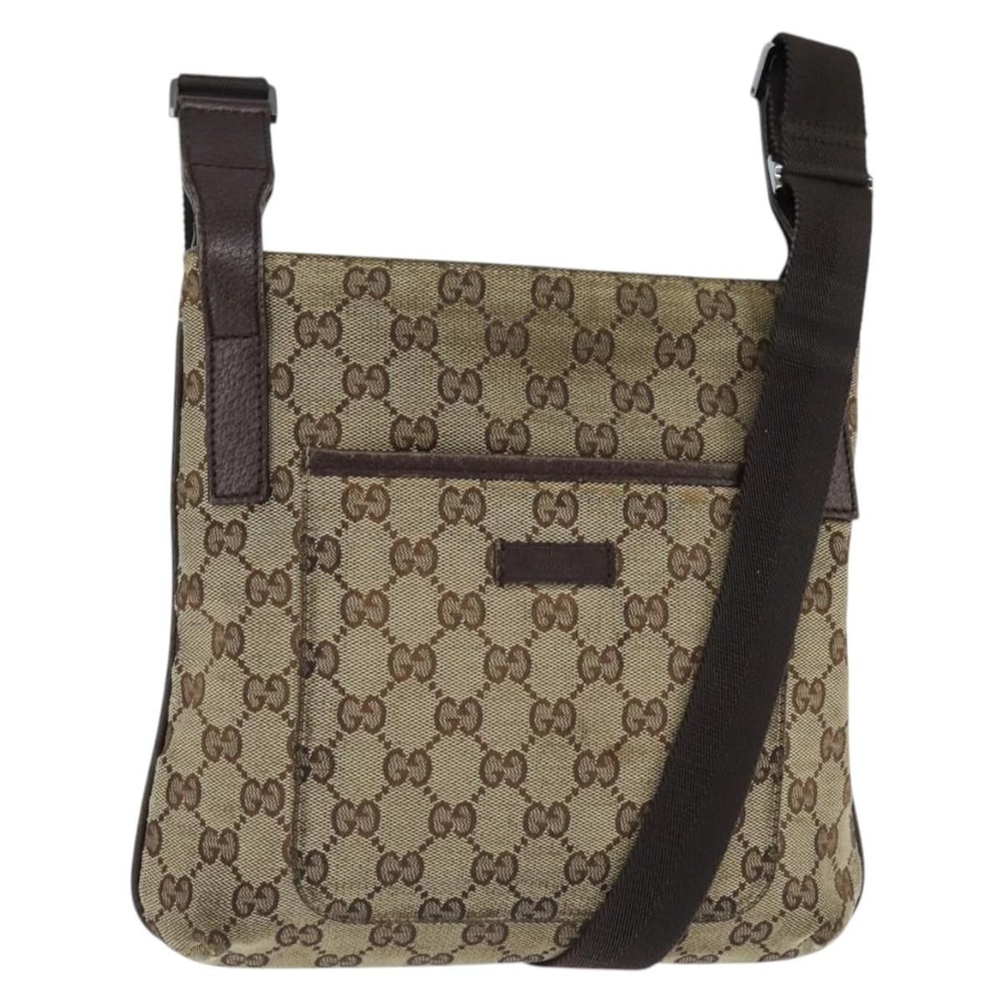 GUCCI GG Canvas Shoulder Bag Beige Silver 122798 Authentic Italy: GUCCI GG Canvas Shoulder Bag Beige Silver 122798 Authentic Italy This authentic GUCCI GG Canvas Shoulder Bag combines elegance with practicality, featuring a chic beige and silver color palette. Craft