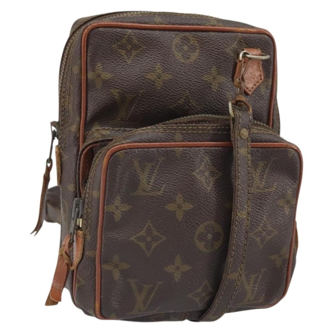 Louis Vuitton Mini Amazon Monogram Canvas Shoulder Bag M45238 France: Louis Vuitton Mini Amazon Monogram Canvas Shoulder Bag M45238 France This Louis Vuitton Monogram Mini Amazon Shoulder Bag features the brand's signature monogram canvas exterior and is designed for wo