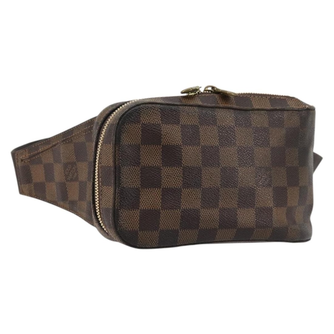 Louis Vuitton N51994 Geronimos shoulder bag Damier Ebene canvas: Louis Vuitton N51994 Geronimos shoulder bag Damier Ebene canvas Louis Vuitton Geronimos shoulder bag in Damier Ebene canvas, made in Spain. Designed for women, this bag measures approximately 12 cm W 