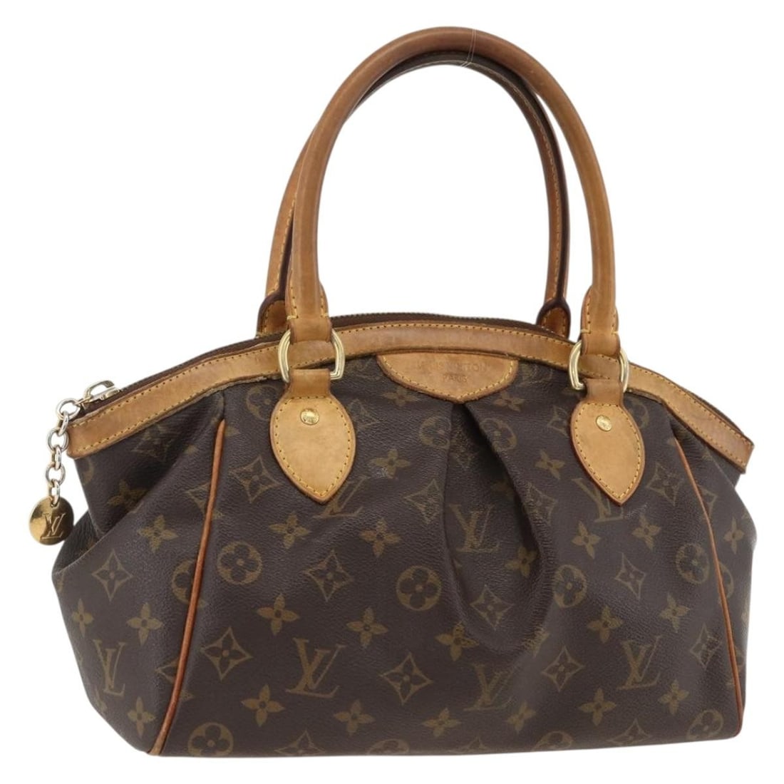 Louis Vuitton M40143 Tivoli PM Monogram Canvas Handbag: Louis Vuitton M40143 Tivoli PM Monogram Canvas Handbag Louis Vuitton Tivoli PM hand bag in Monogram Canvas, made in France. This pre-owned bag features the classic Monogram color and comes with the it