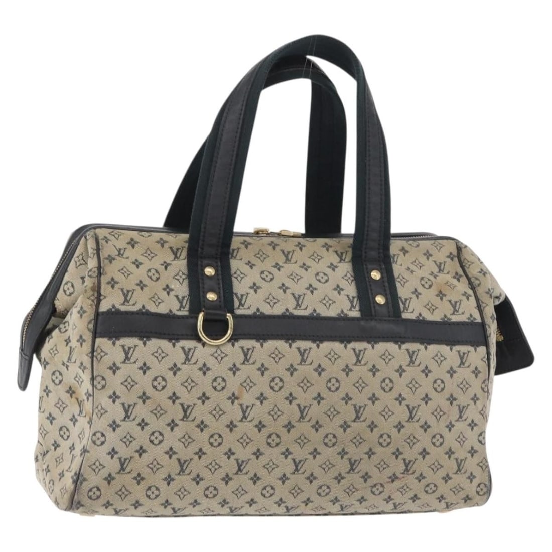 Louis Vuitton Josephine GM Monogram Mini Canvas Blue Handbag: Louis Vuitton Josephine GM Monogram Mini Canvas Blue Handbag This Louis Vuitton Monogram Mini Josephine GM handbag in blue is crafted from Monogram Mini Canvas and was made in France. The bag features