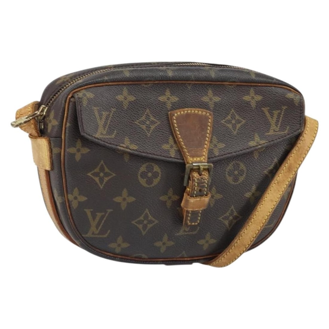 Monogram Canvas Jeune Fille PM Shoulder Purse by Louis Vuitton M51227: Monogram Canvas Jeune Fille PM Shoulder Purse by Louis Vuitton M51227 This Louis Vuitton Jeune Fille PM shoulder bag features the signature Monogram Canvas exterior with an adjustable shoulder strap. 