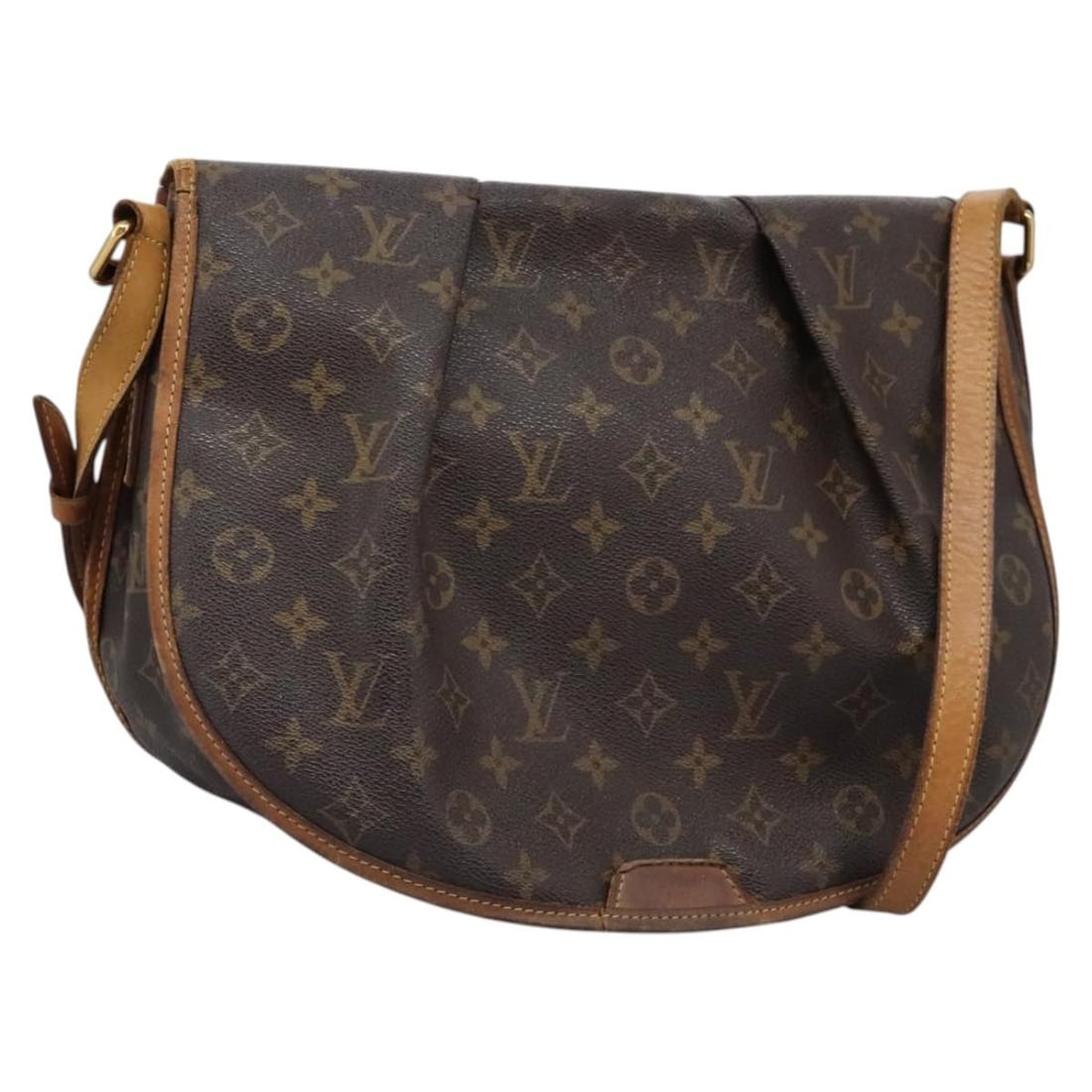 Louis Vuitton Menilmontant MM Shoulder Bag Monogram Canvas France M40473: Louis Vuitton Menilmontant MM Shoulder Bag Monogram Canvas France M40473 This Louis Vuitton Menilmontant MM Shoulder Bag features the iconic Monogram canvas exterior and is designed for women. The bag