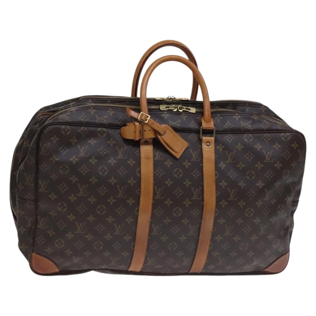 Louis Vuitton Monogram Canvas Boston Bag M41383 54cm: Louis Vuitton Monogram Canvas Boston Bag M41383 54cm This is a Louis Vuitton Monogram Sac 54H Earl Boston Bag, model M41383. Crafted from signature monogram canvas, this Boston bag features a spacious