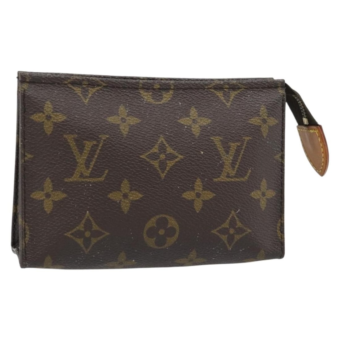 Louis Vuitton M47546 Monogram Canvas Toiletry Pouch France: Louis Vuitton M47546 Monogram Canvas Toiletry Pouch France Louis Vuitton Monogram Poche Toilette 15 pouch in monogram canvas, made in France. This women's pouch is offered without the original box or 