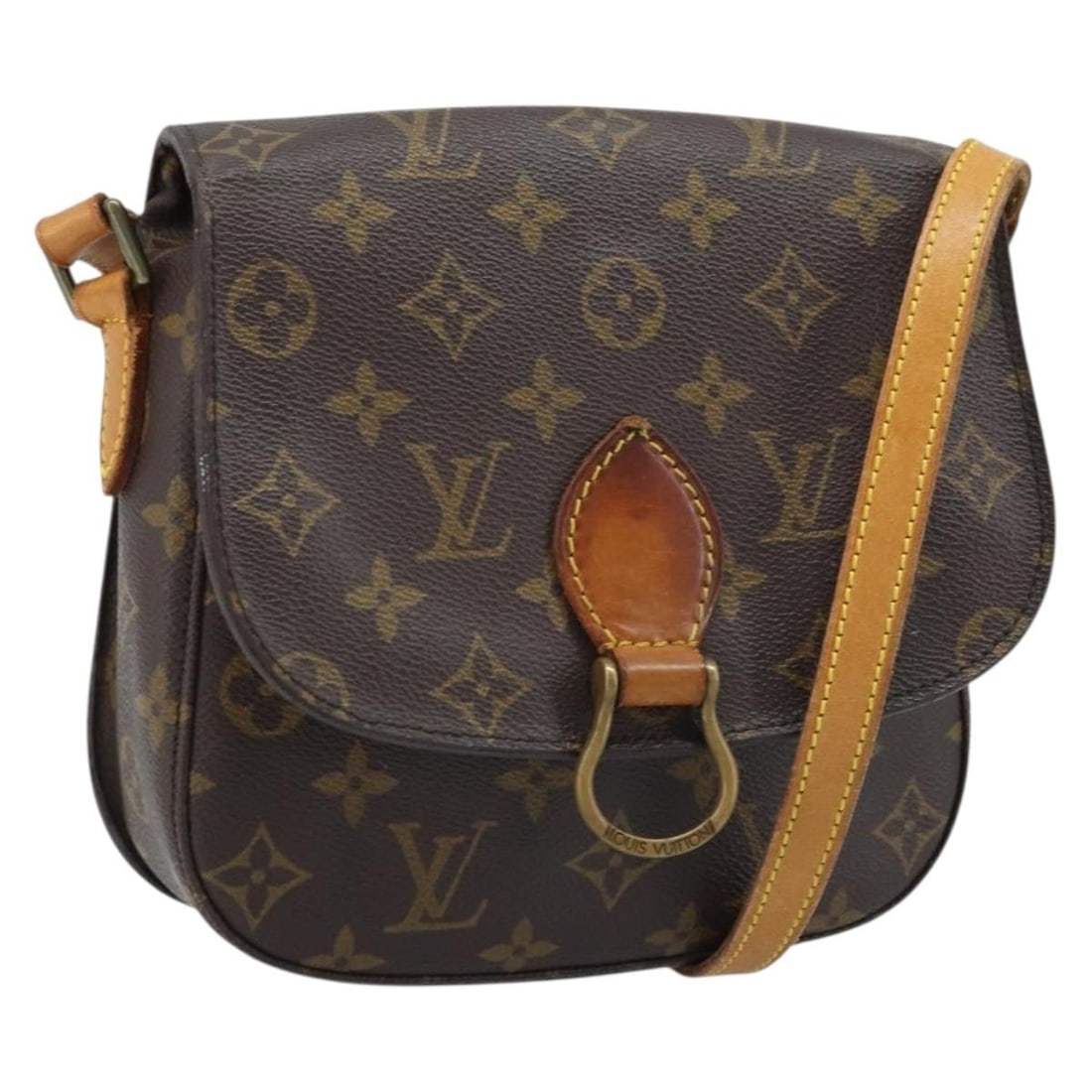Louis Vuitton Saint Cloud MM Monogram Canvas Shoulder Bag M51243: Louis Vuitton Saint Cloud MM Monogram Canvas Shoulder Bag M51243 Louis Vuitton Monogram Saint Cloud MM shoulder bag in Monogram Canvas. The bag is made in the USA and identified by product number M512