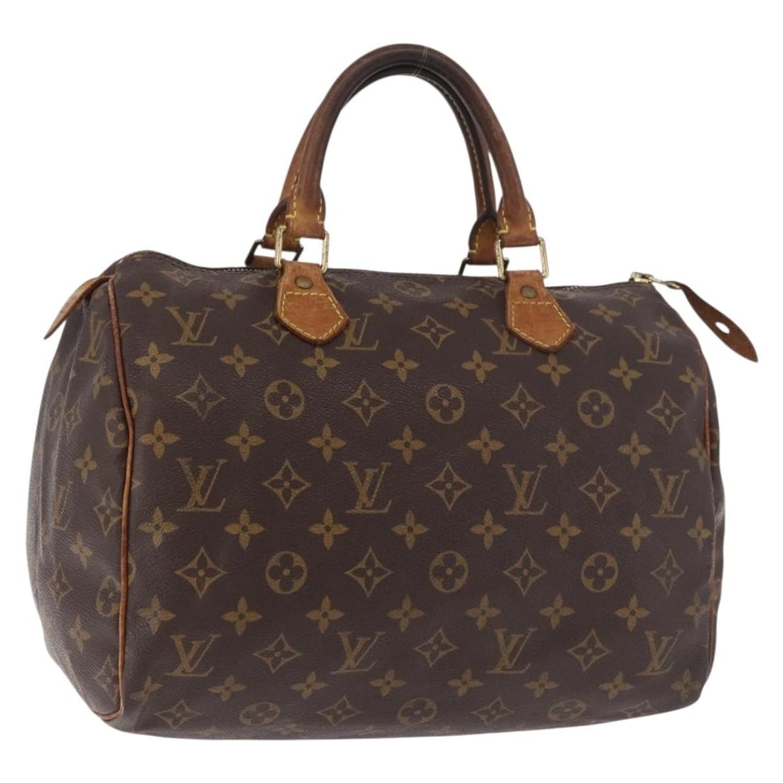 Louis Vuitton M41526 Speedy 30 Monogram Canvas Handbag: Louis Vuitton M41526 Speedy 30 Monogram Canvas Handbag Louis Vuitton Speedy 30 handbag in Monogram canvas, made in France. This women's handbag is offered as the bag only; the item box and dust bag ar