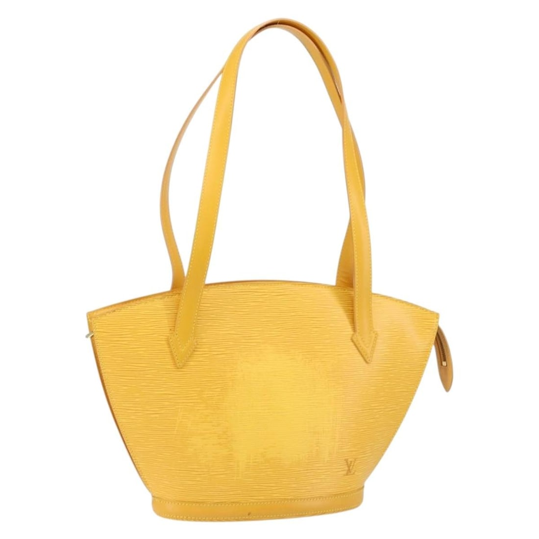 LOUIS VUITTON Epi Saint Jacques Yellow Shoulder Bag M52339 Auth: LOUIS VUITTON Epi Saint Jacques Yellow Shoulder Bag M52339 Auth This LOUIS VUITTON Epi Saint Jacques Poignees Long Bag in vibrant yellow is a stylish shoulder bag crafted from durable Epi leather. The
