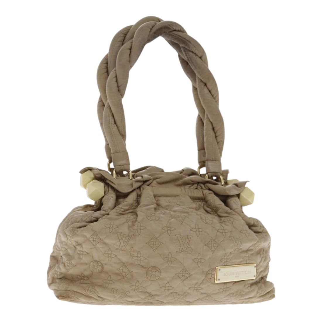 Monogram Canvas Stratus PM Beige Shoulder Bag by Louis Vuitton M95419: Monogram Canvas Stratus PM Beige Shoulder Bag by Louis Vuitton M95419 This Louis Vuitton Monogram Orump Stratus PM Shoulder Bag features a classic beige Monogram Canvas exterior and is designed for wo