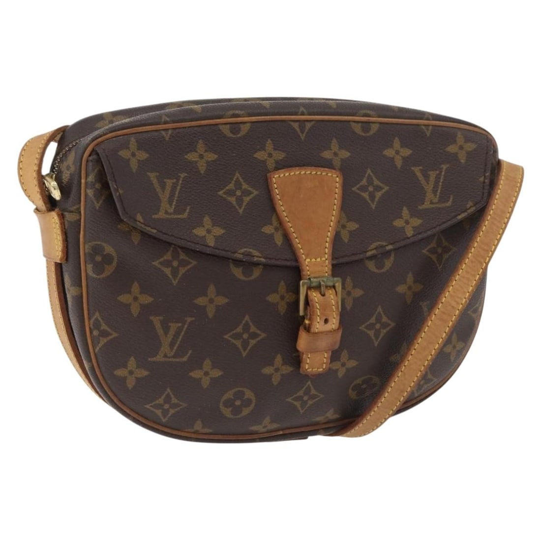 Louis Vuitton Jeune Fille MM Monogram Canvas Shoulder Purse M51226 France: Louis Vuitton Jeune Fille MM Monogram Canvas Shoulder Purse M51226 France This is a Louis Vuitton Jeune Fille MM shoulder bag featuring the iconic Monogram canvas. Designed for women, the bag is made 