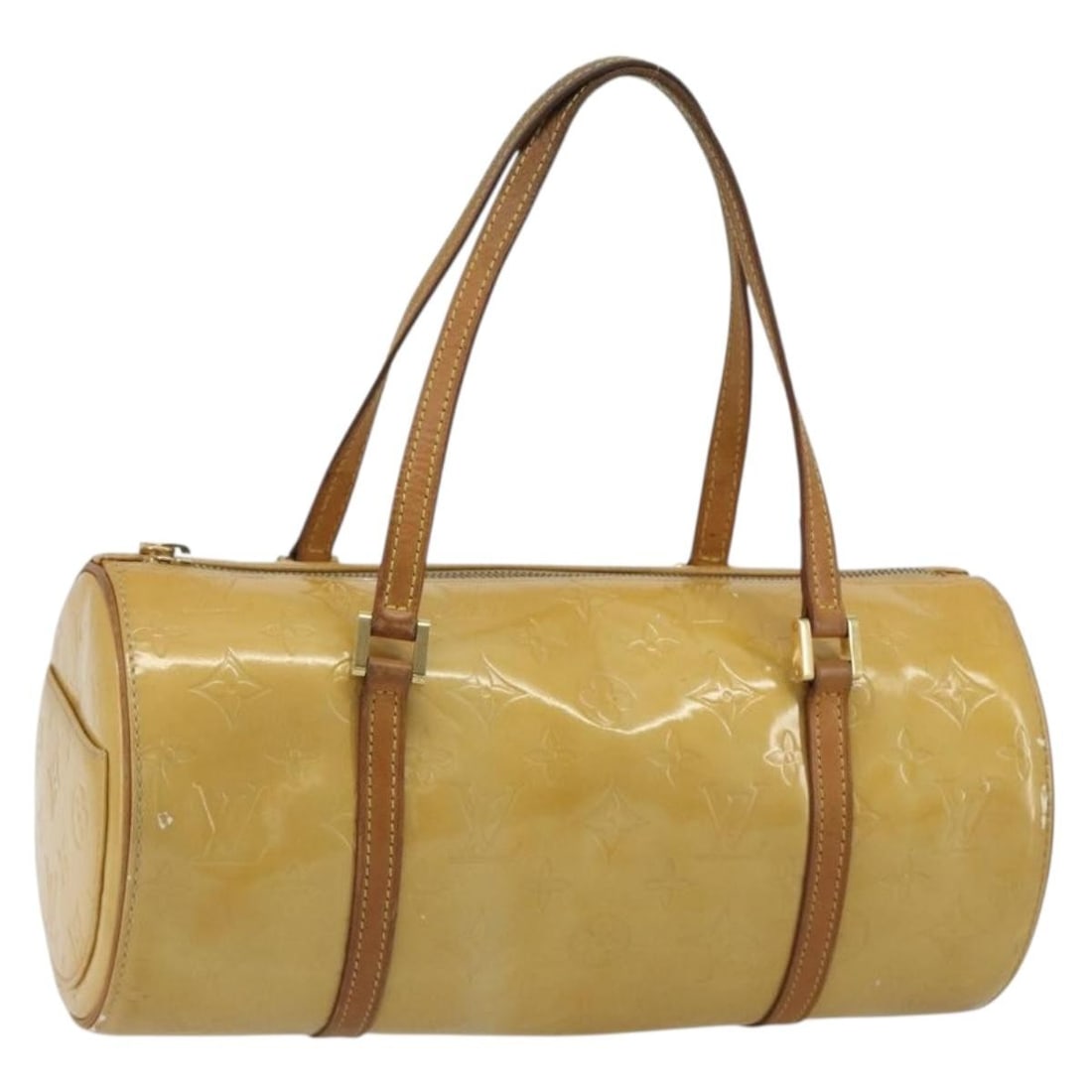 Louis Vuitton Bedford Monogram Vernis Beige Patent Leather Handbag M91006: Louis Vuitton Bedford Monogram Vernis Beige Patent Leather Handbag M91006 Louis Vuitton Monogram Vernis Bedford handbag in beige patent leather, made in France. The bag is a women's hand bag and is id