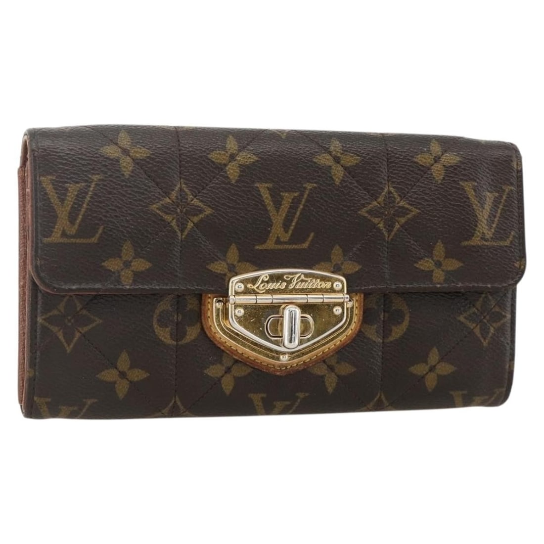 Louis Vuitton M66556 Sarah Long Wallet in Monogram Canvas: Louis Vuitton M66556 Sarah Long Wallet in Monogram Canvas Louis Vuitton Monogram Etoile Portefeuille Sarah long wallet in Monogram canvas. This women's wallet is made in France and includes the wallet