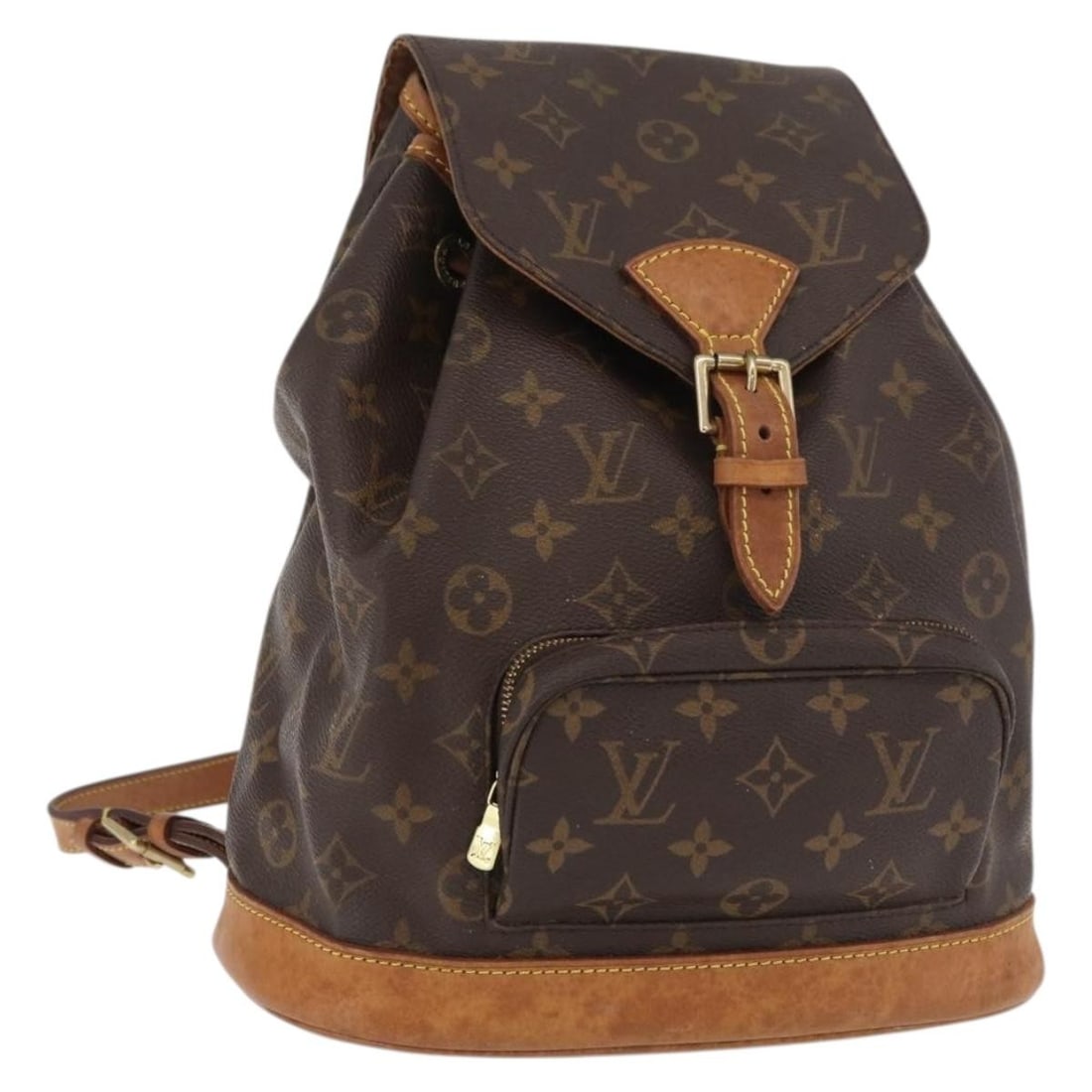 Louis Vuitton M51136 Montsouris MM Monogram Canvas Backpack: Louis Vuitton M51136 Montsouris MM Monogram Canvas Backpack Louis Vuitton Monogram Montsouris MM backpack in Monogram Canvas, made in France. The bag features the classic Monogram color and comes as t