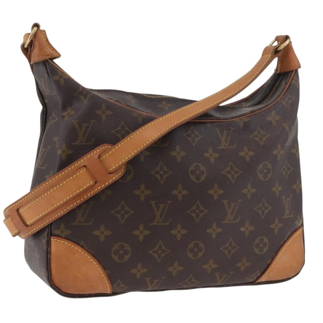 Louis Vuitton Boulogne 30 Monogram Canvas Shoulder Bag M51265: Louis Vuitton Boulogne 30 Monogram Canvas Shoulder Bag M51265 Louis Vuitton Monogram Boulogne 30 shoulder bag in monogram canvas, made in France. This women's bag includes an adjustable shoulder strap