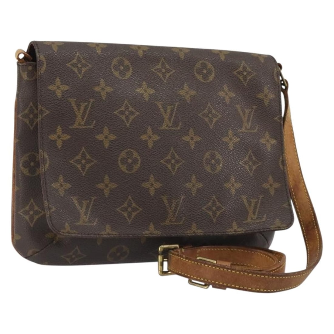 Louis Vuitton Musette Tango Monogram Canvas Shoulder Bag M51257: Louis Vuitton Musette Tango Monogram Canvas Shoulder Bag M51257 Louis Vuitton Monogram Musette Tango Short Shoulder Bag in Monogram Canvas. This shoulder bag is made in France and identified by produc
