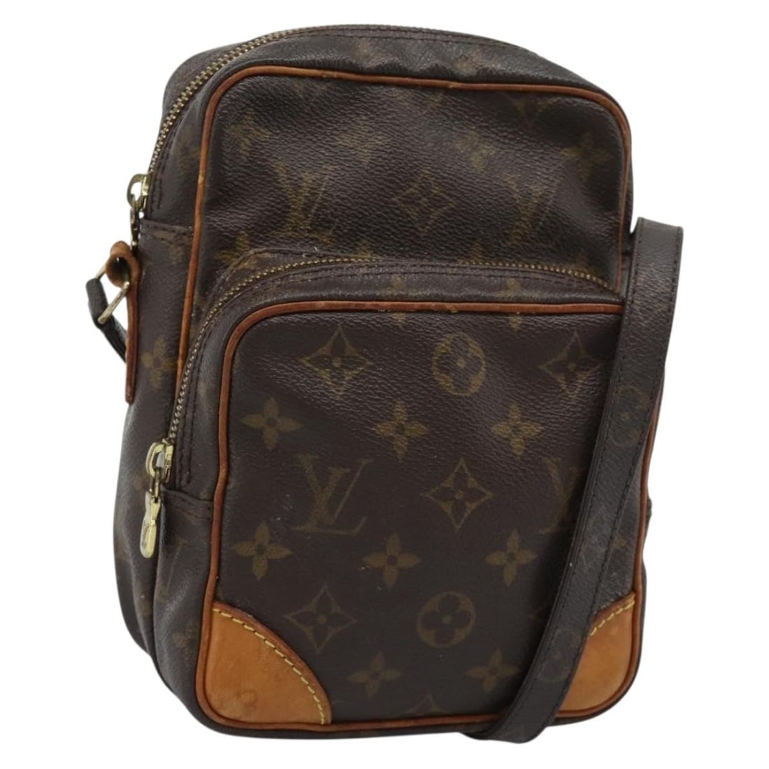 Louis Vuitton M45236 Amazon Monogram Canvas Shoulder Bag France: Louis Vuitton M45236 Amazon Monogram Canvas Shoulder Bag France Louis Vuitton Amazon shoulder bag in Monogram canvas. This women's bag is made in France and includes only the item shown; the item box 