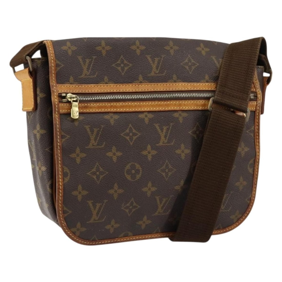 Louis Vuitton Bosphore PM Monogram Canvas Shoulder Messenger Bag M40106: Louis Vuitton Bosphore PM Monogram Canvas Shoulder Messenger Bag M40106 Louis Vuitton Monogram Messenger Bosphore PM shoulder bag in Monogram Canvas, made in France. The bag measures approximately W25