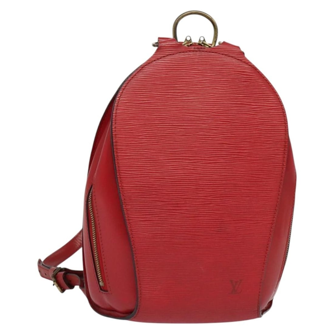 Louis Vuitton Epi Mabillon Backpack Castilian Red M52237 France Auth: Louis Vuitton Epi Mabillon Backpack Castilian Red M52237 France Auth Discover the elegance of the LOUIS VUITTON Epi Mabillon Backpack in a vibrant Castilian Red. Crafted in France from premium Epi lea