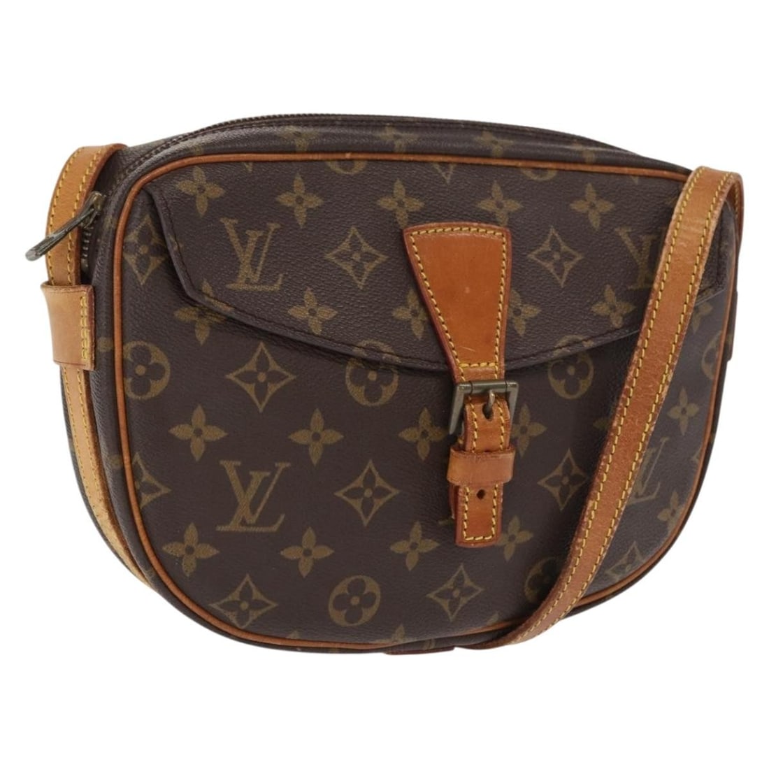 Monogram Canvas Jeune Fille MM Shoulder Bag by Louis Vuitton M51226: Monogram Canvas Jeune Fille MM Shoulder Bag by Louis Vuitton M51226 This is a Louis Vuitton Jeune Fille MM shoulder bag crafted from signature Monogram canvas. Made in France, this shoulder bag featur