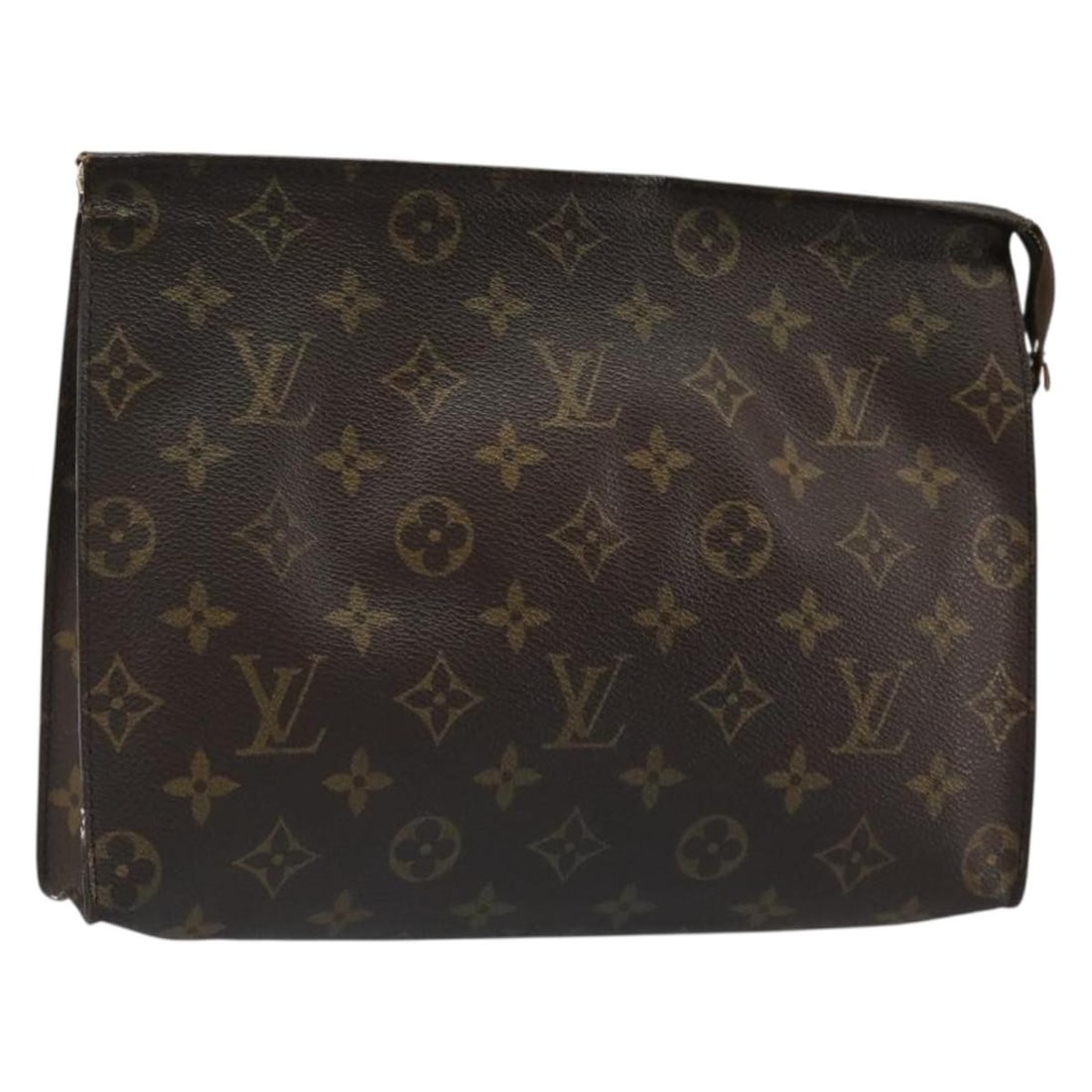 Louis Vuitton Monogram Canvas Poche Toilette 26 M47542 Pouch: Louis Vuitton Monogram Canvas Poche Toilette 26 M47542 Pouch This Louis Vuitton Monogram Poche Toilette 26 pouch, model M47542, is crafted from classic monogram canvas. Made in France, it features a s