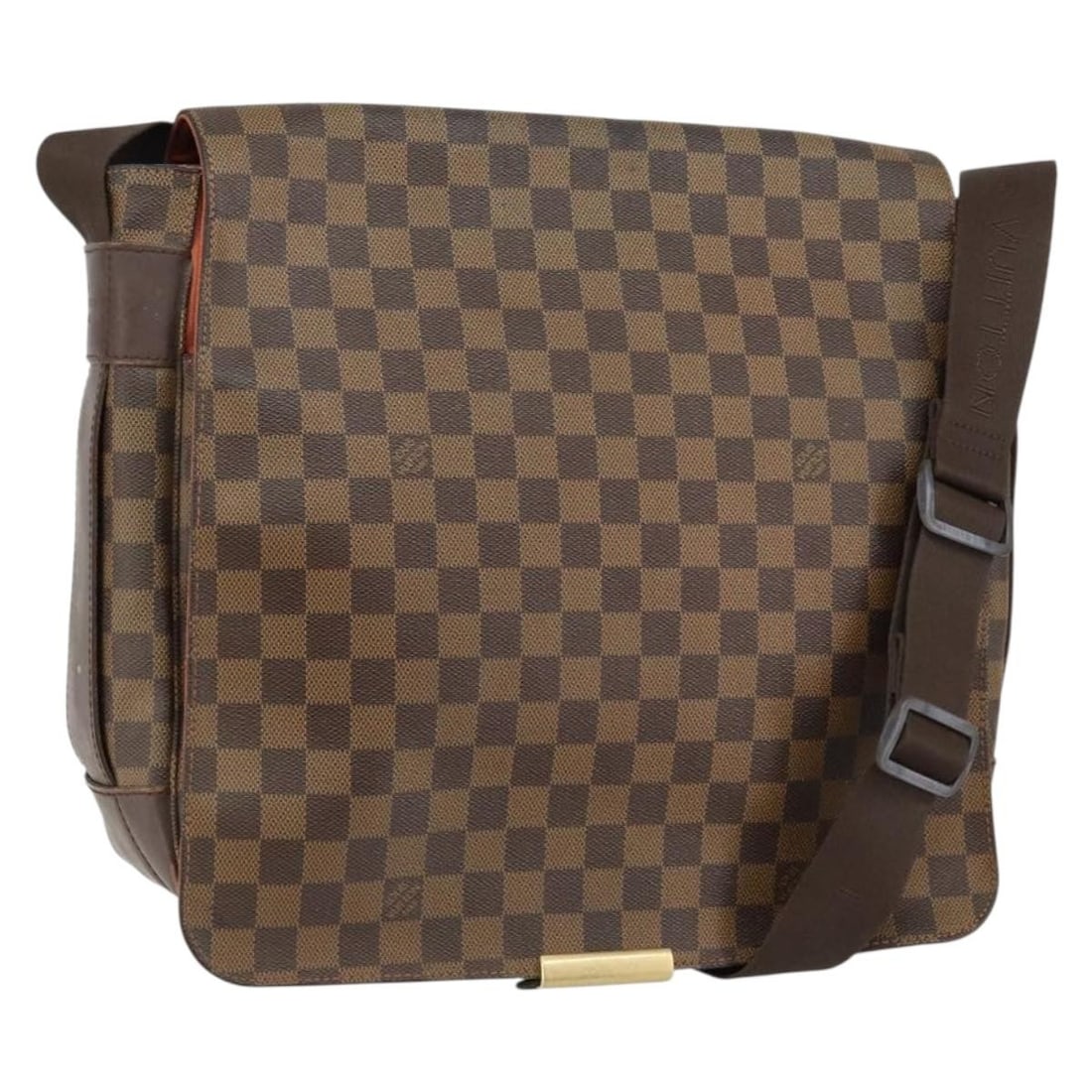 Louis Vuitton Bastille Shoulder Bag Damier Ebene Canvas N45258: Louis Vuitton Bastille Shoulder Bag Damier Ebene Canvas N45258 Louis Vuitton Damier Ebene Bastille shoulder bag in Damier Ebene Canvas, made in France. This women's bag measures approximately 33.5 cm 