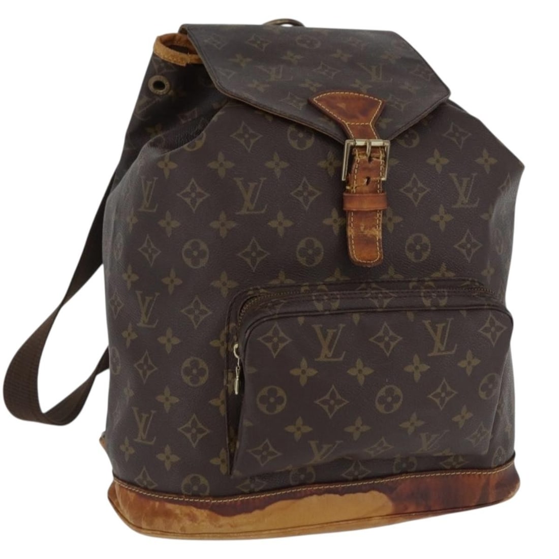 Louis Vuitton M51135 Montsouris GM Monogram Canvas Backpack: Louis Vuitton M51135 Montsouris GM Monogram Canvas Backpack Louis Vuitton Monogram Montsouris GM backpack in monogram canvas, made in France. This women's backpack is offered as the item only; the ori